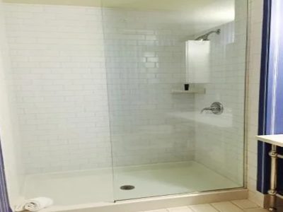 Standing Half Shower Screen